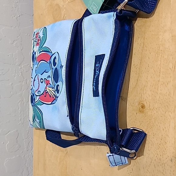 Disney Lilo & Stitch Palm Tree Passport Crossbody Bag - Picture 14 of 16